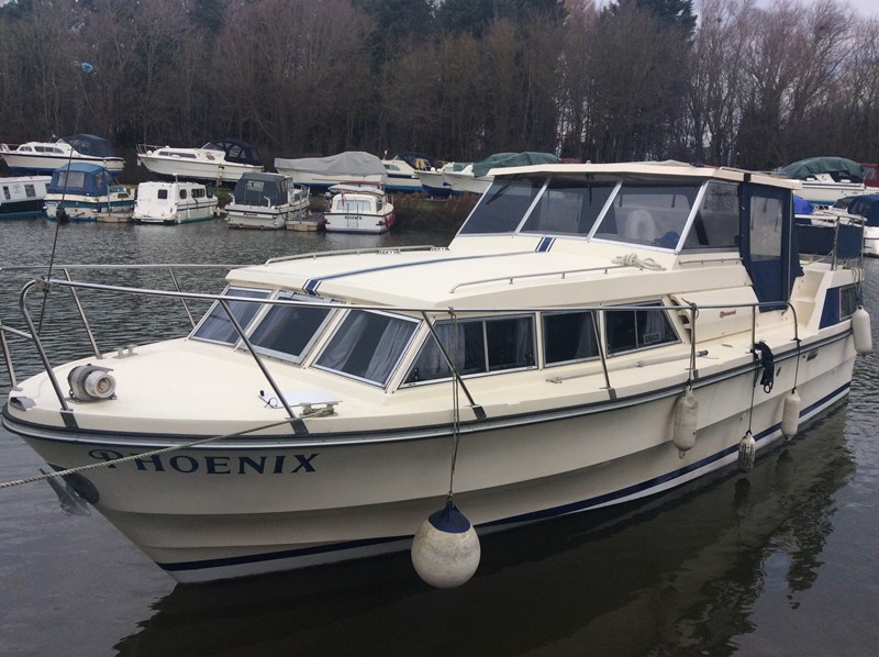 Birchwood 33 classic Boat for Sale, "Phoenix" at Jones Boatyard