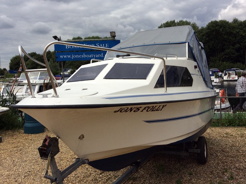 Dolphin 16 Boat for Sale, "Jon's Folly" at Jones Boatyard