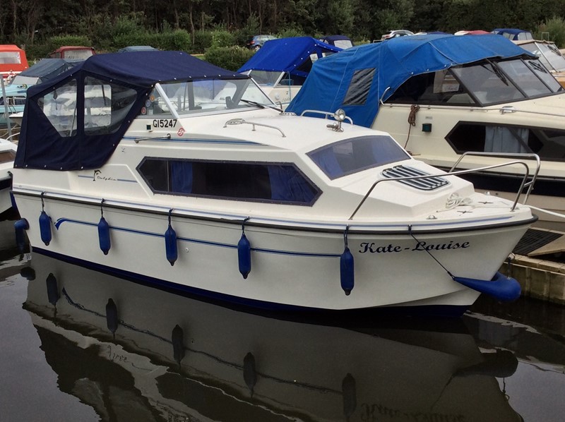 Dolphin 21 Boat for Sale, "Kate Louise" at Jones Boatyard