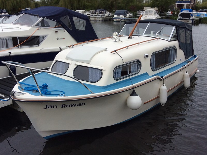 Freeman 22 mk2 Boat for Sale, "Jan Rowan" at Jones Boatyard