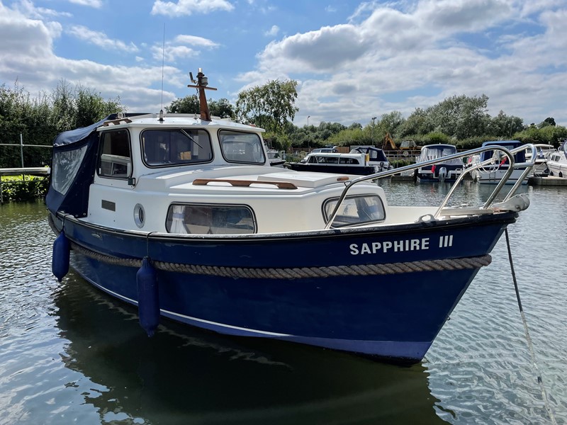 Hardy Pilot Boat for Sale, "Sapphire III" at Jones Boatyard