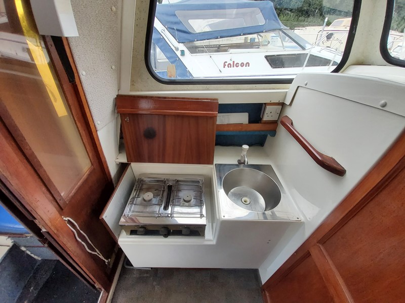 Hardy Pilot Boat for Sale, "Sapphire III" at Jones Boatyard