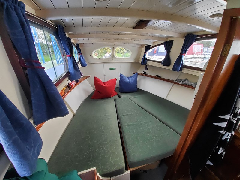 Norfolk Broads Cruiser Boat for Sale, "Mizpah" at Jones Boatyard