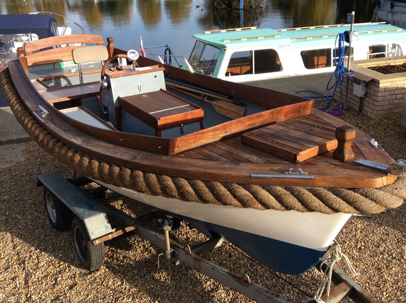 Oyster 16 Boat for Sale, "Swallow" at Jones Boatyard