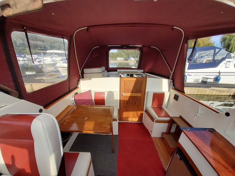 Saga 27 aft cabin Boat for Sale, "Summer Mist" at Jones Boatyard