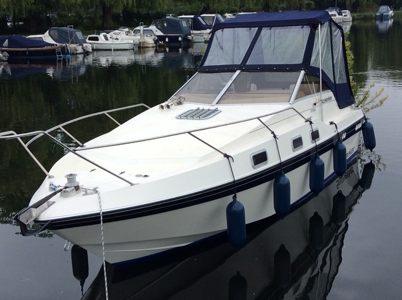 Sunseeker 25 offshore Boat for Sale, "Omadawn" at Jones Boatyard