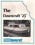 Dawncraft 25 widebeam  boat model information from Jones Boatyard