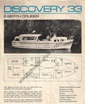 Discovery 33 boat model information from Jones Boatyard