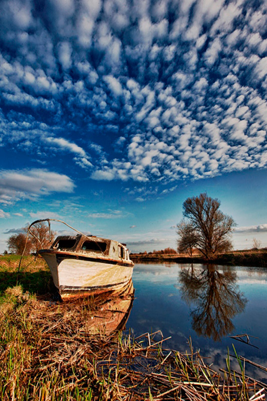 River Great Ouse wreck by Alistair Grant