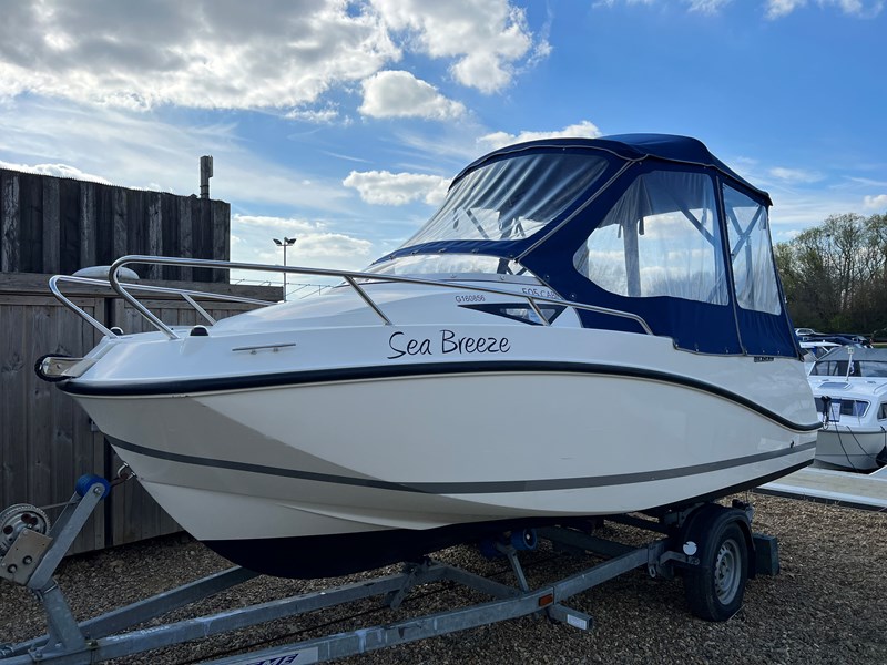 Quicksilver 505 Cabin Boat for Sale, "Sea Breeze"