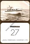 Freeman 27 boat model information from Jones Boatyard