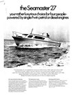 Seamaster 27 boat model information from Jones Boatyard