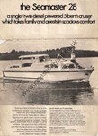 Seamaster 28  boat model information from Jones Boatyard