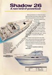 Shadow 26 boat model information from Jones Boatyard