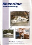 Sheerline 740 boat model information from Jones Boatyard