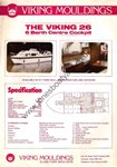 Viking 26 Wide Beam boat model information from Jones Boatyard