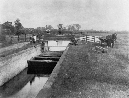 Historical Image of the River