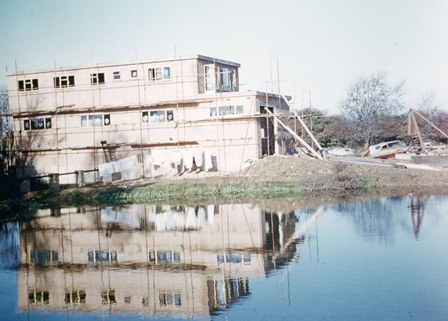 Construction at Jones Boatyard historical