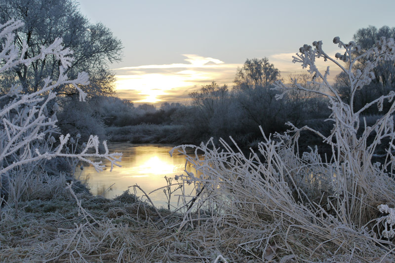 Winter by Doug Scott river