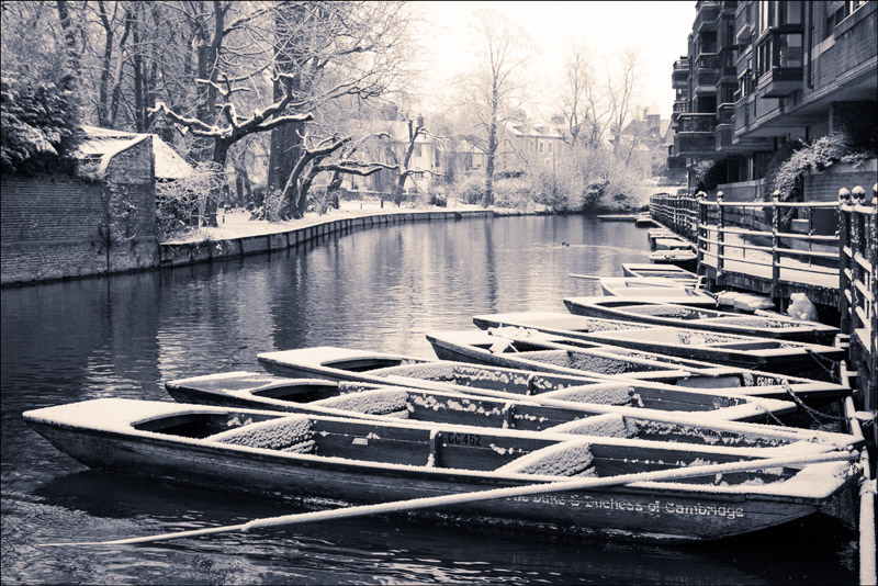 River Cam by Tristan Morphew winter
