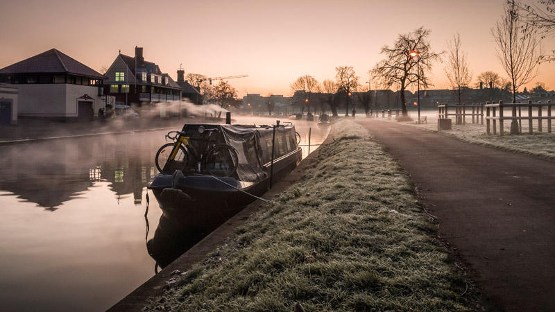 River Cam by Tristan Morphew winter