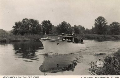 Goosander built by LH Jones historical